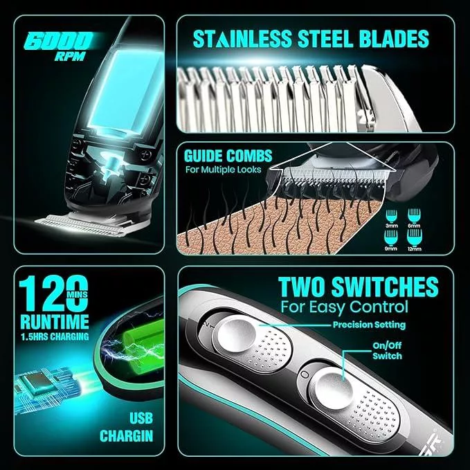 ماشین اصلاح موی صورت وی جی ار مدل V-055