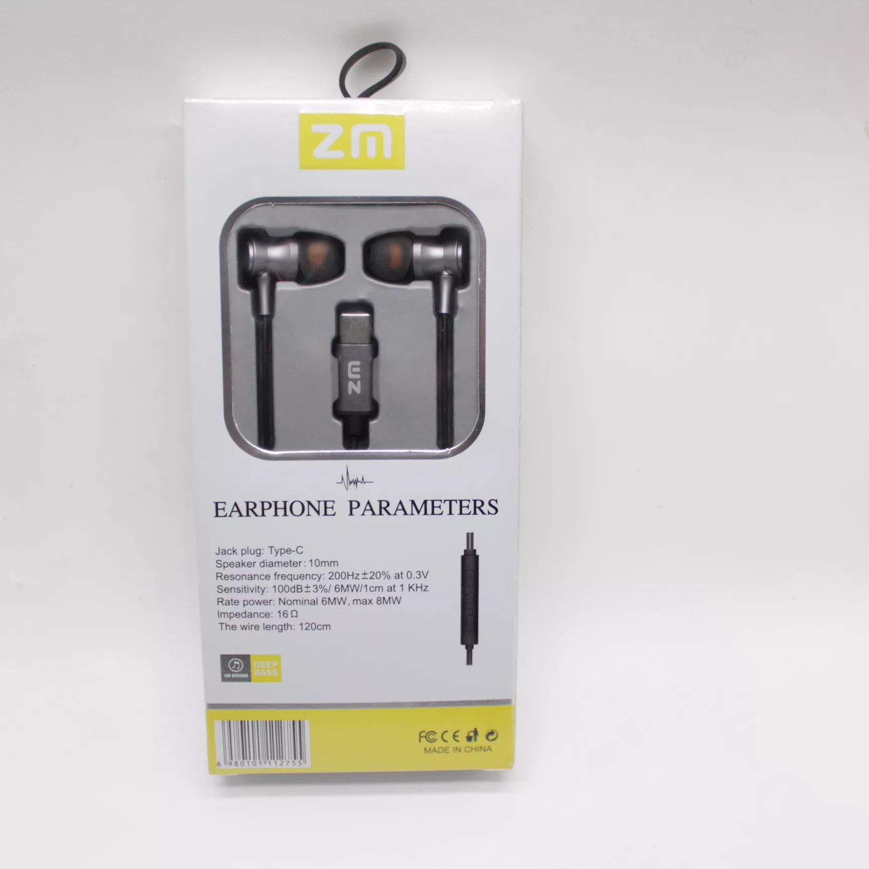 هندزفری زد ام مدل zm-003 type c