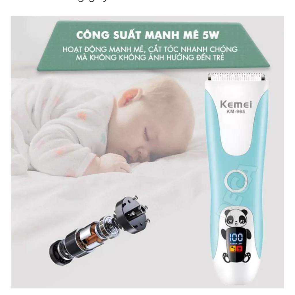 ماشین اصلاح موی سر و صورت شارژی کیمی مدل KM-965