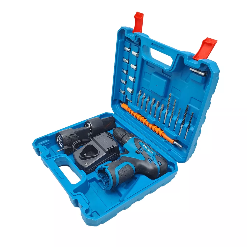 مجموعه 28 عددی دریل پیچ گوشتی شارژی صنعتی ماکیتا مدل MAX کد 02