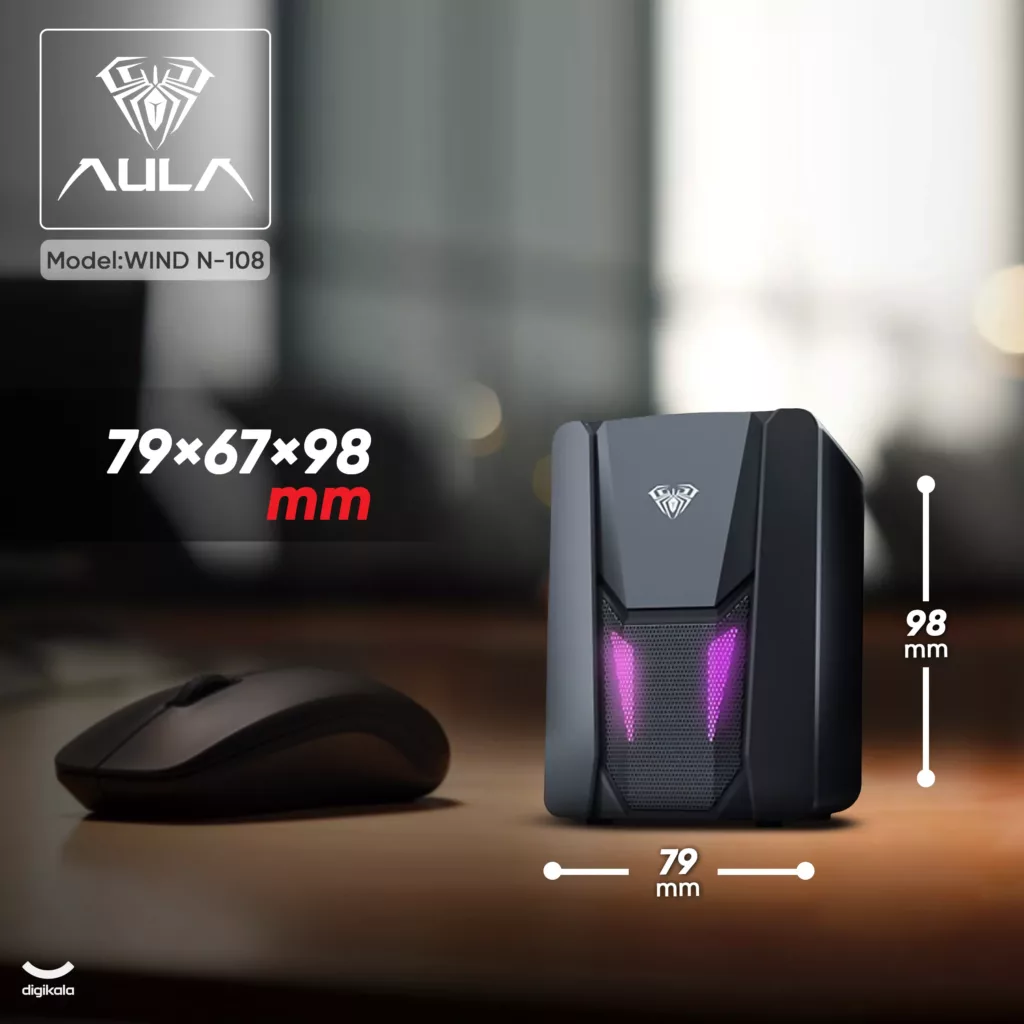 اسپیکر دسکتاپ آئولا مدل  WIND N-108