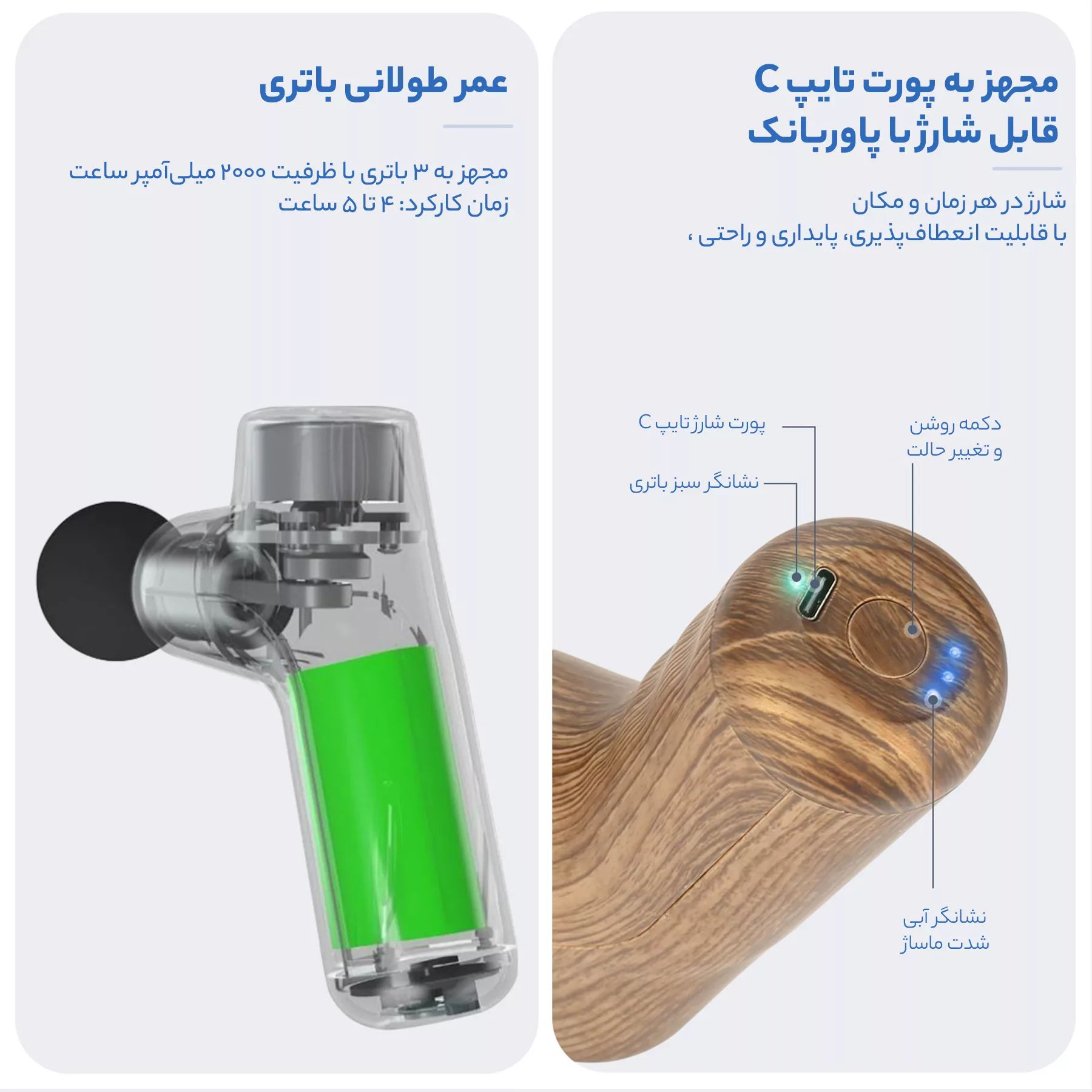 ماساژور برقی مدل GS-GNFG2500