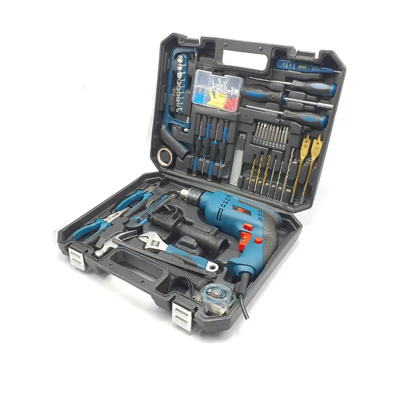 مجموعه 100 عددی دریل چکشی باس مدل 1308