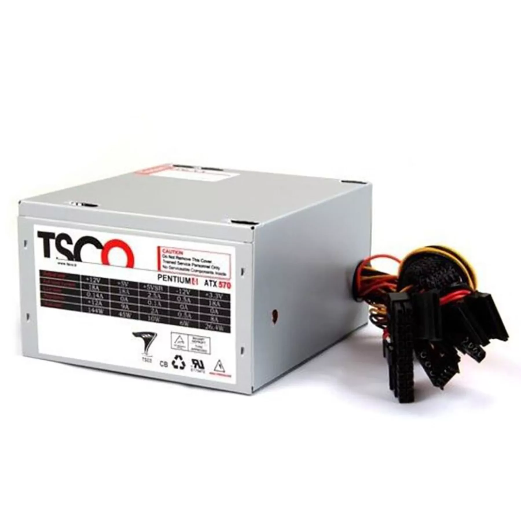 منبع تغذیه کامپیوتر 230 وات تسکو مدل TP 570N