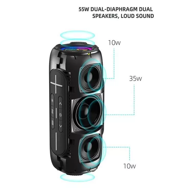 اسپیکر بلوتوثی قابل حمل هوپ استار مدل P32 max