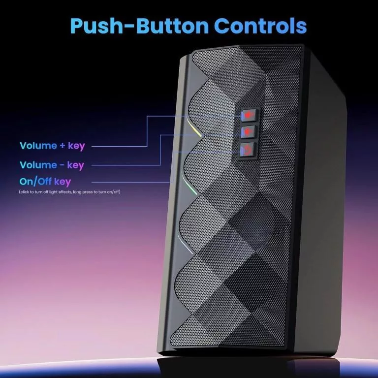 اسپیکر گیمینگ ردراگون مدل GS522 بسته دو عددی