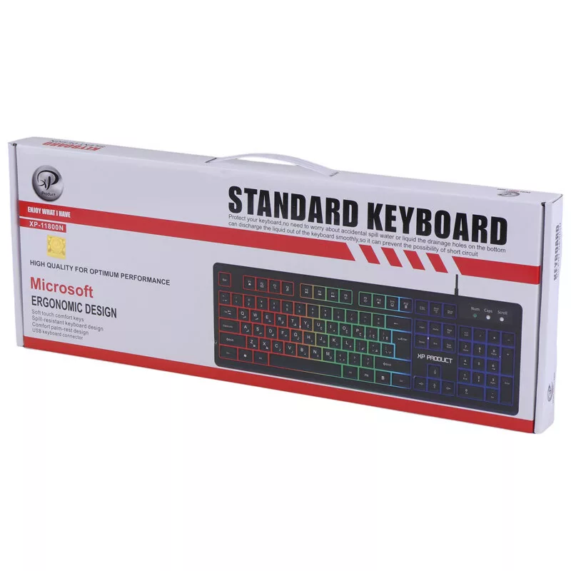 کیبورد مخصوص بازی ایکس پی-پروداکت مدل 11800N