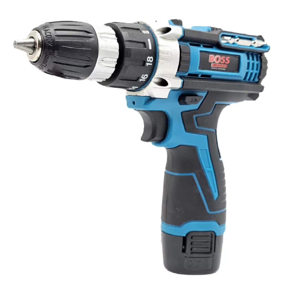 مجموعه 23 عددی دریل پیچ گوشتی شارژی باس مدل 1218 کد 1