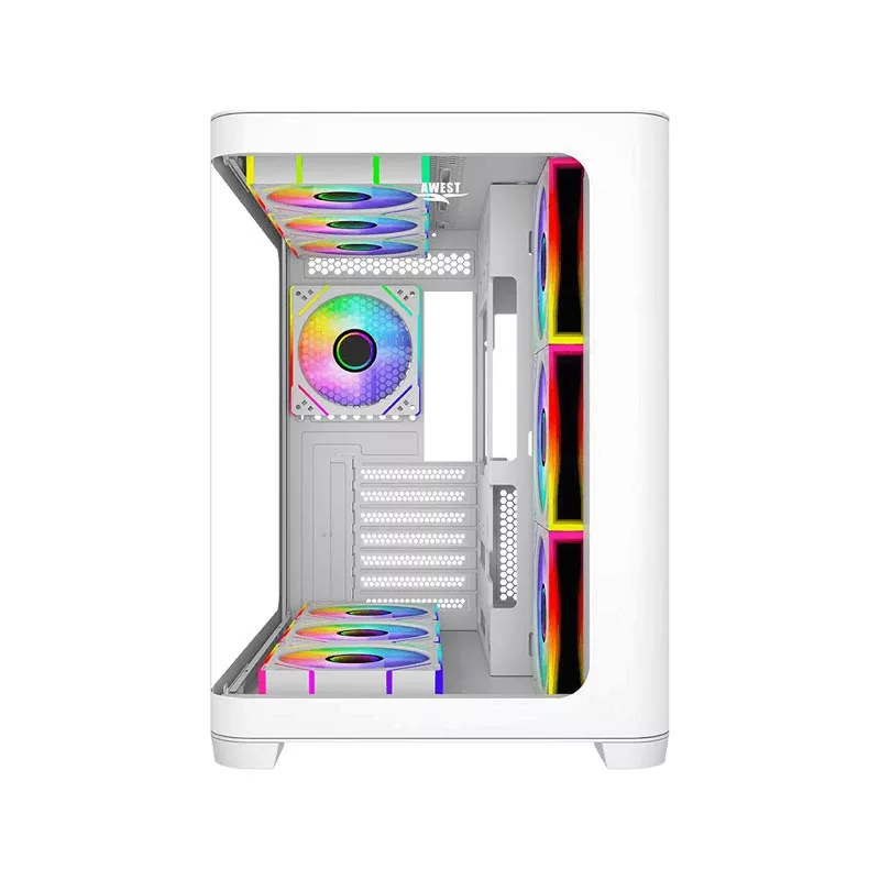 کیس کامپیوتر گیمینگ اوست مدل GT-AQ18-MW