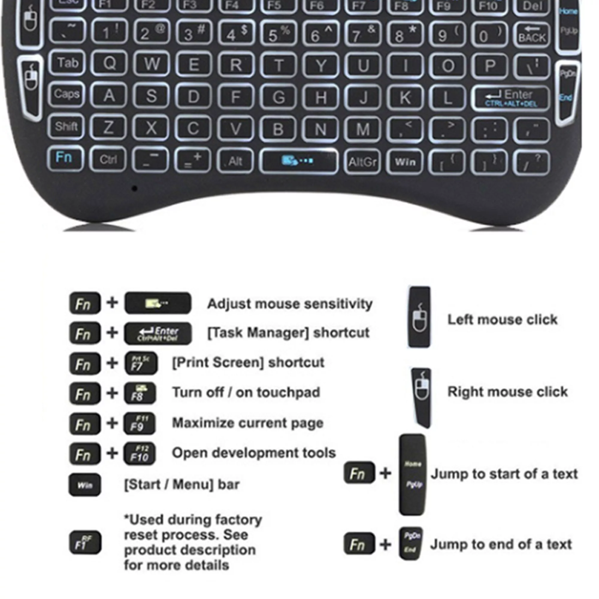 کیبورد اکسون مدل back lit