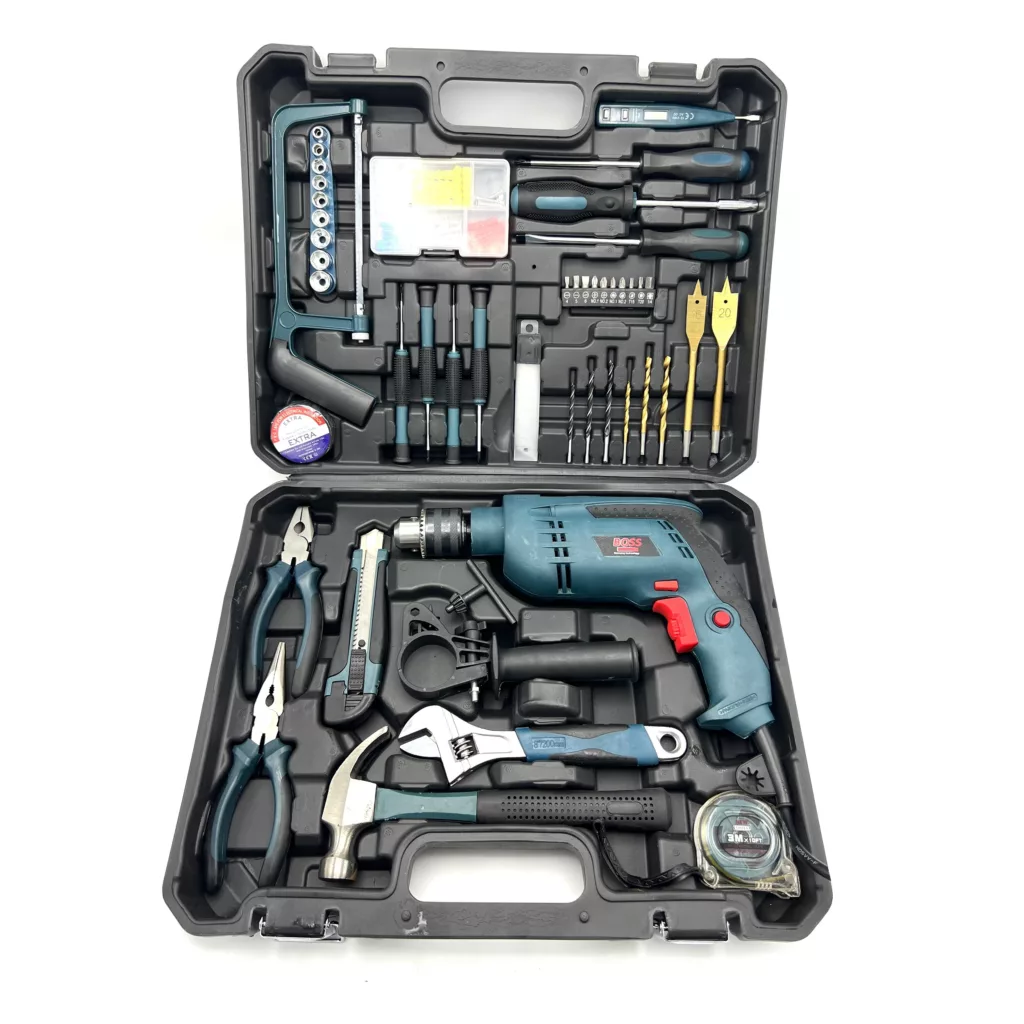 مجموعه 48 عددی دریل چکشی باس مدل BS617