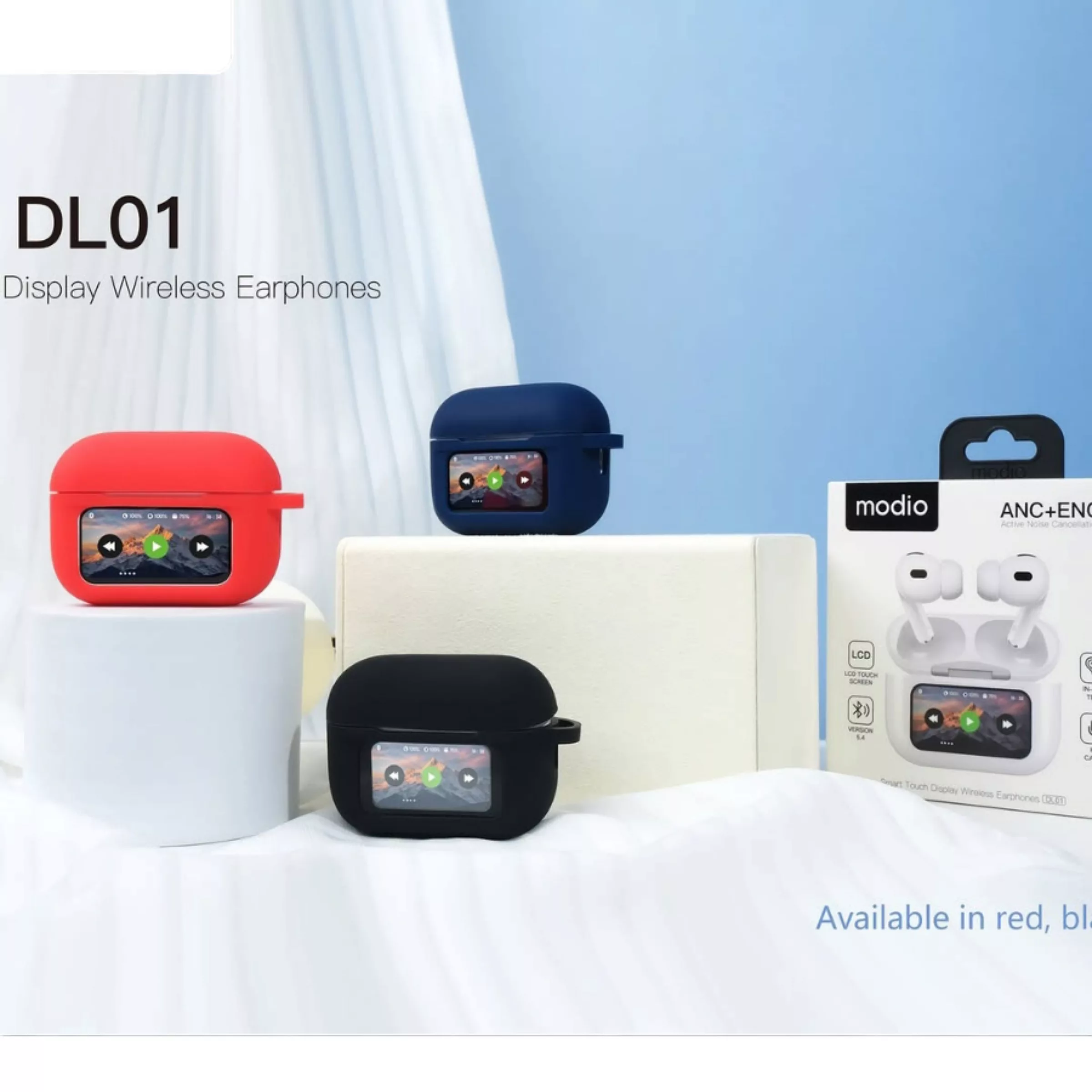 هدفون بلوتوثی مودیو مدل ANC+ENC