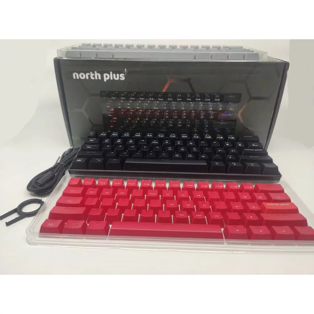 کیبورد مخصوص بازی نورث پلاس مدل  PHANTOM K401