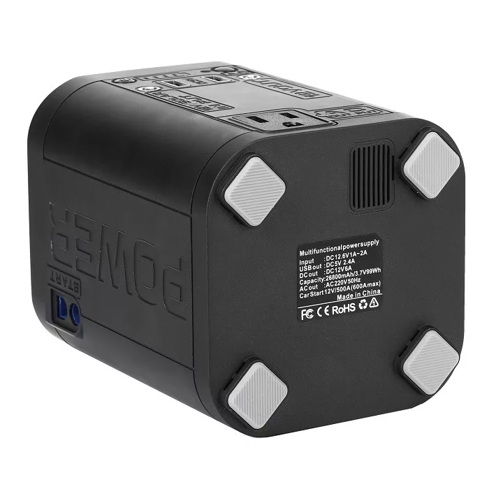 پاوربانک پاور مدل p01 ظرفیت 26800 میلی آمپر ساعت