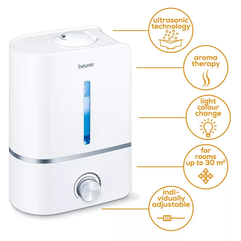 دستگاه بخور و رطوبت‌ساز سرد بیورر مدل LB 45