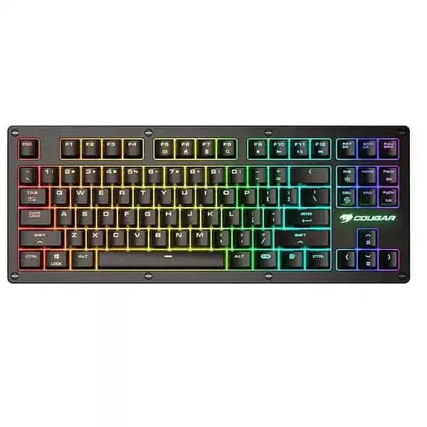 کیبورد گیمینگ کوگر مدل KEYBOARD-PURI TKL RGB-US LAYOUT,RED SWITCH