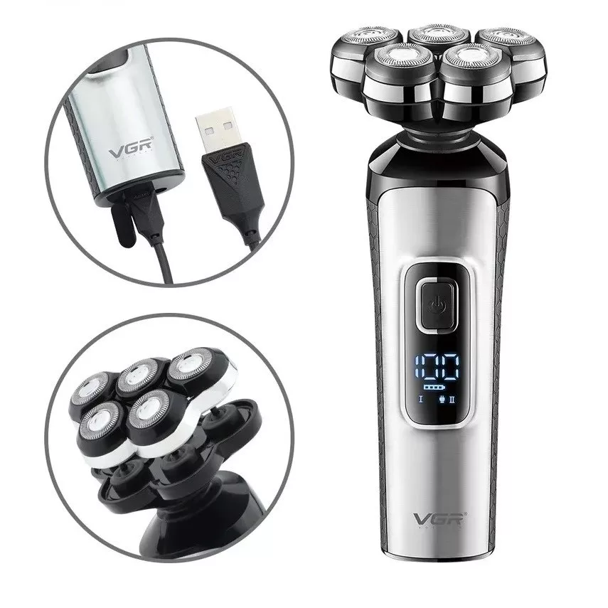 ماشین اصلاح موی صورت وی جی ار مدل V-385