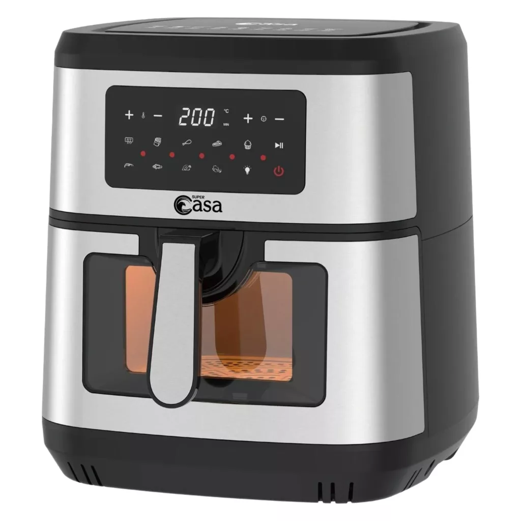 سرخ کن بدون روغن سوپر کاسا مدل دو المنته casa-8592