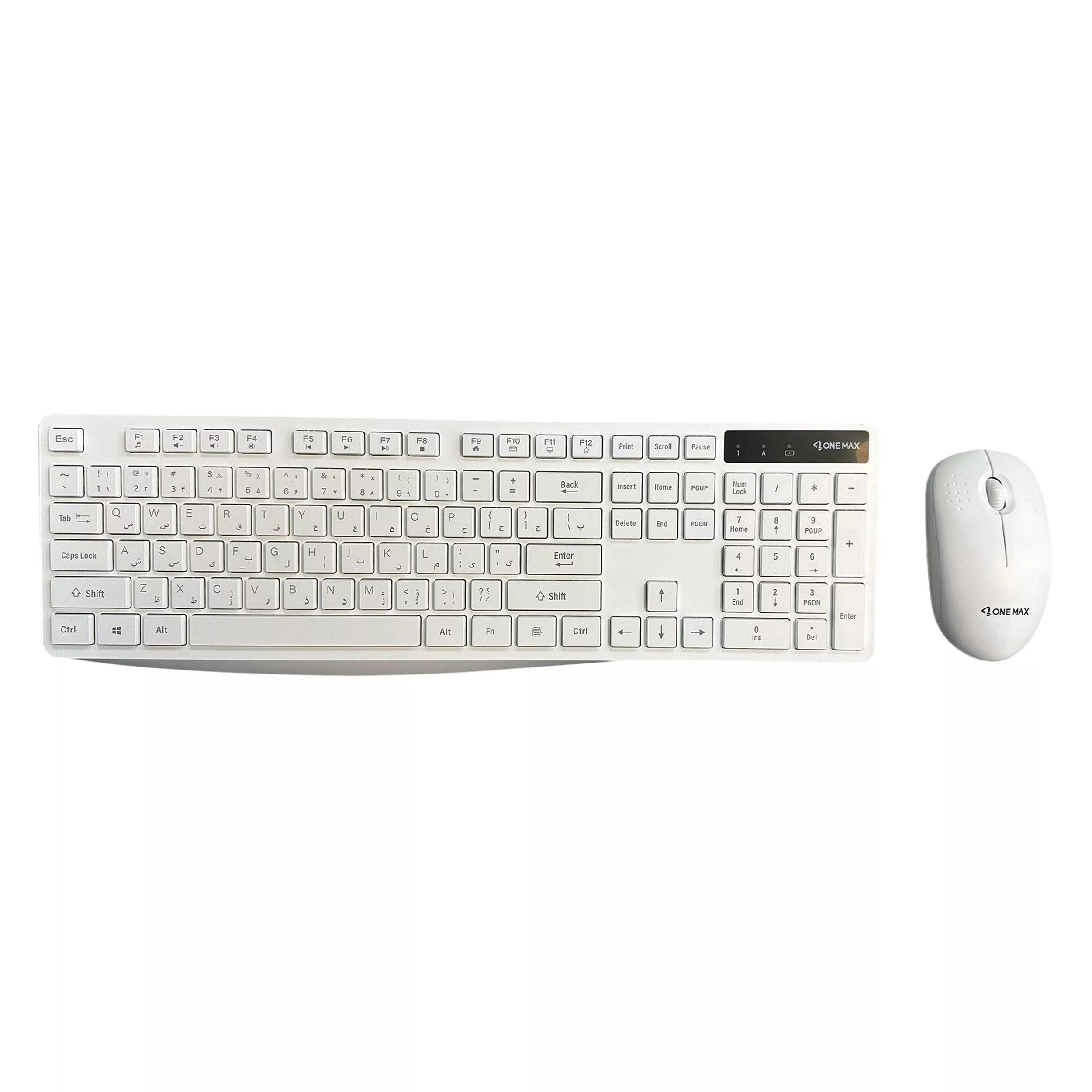 کیبورد و ماوس بی سیم وان مکس مدل OM-4500W
