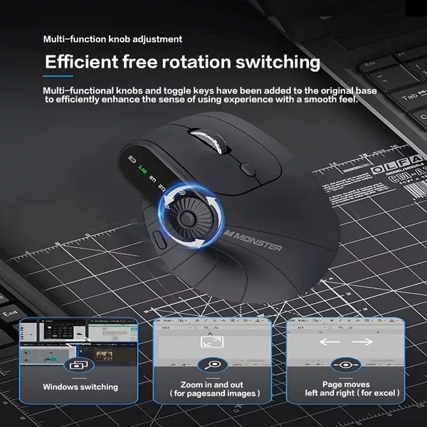 ماوس بی سیم جوما مدل  MKE604