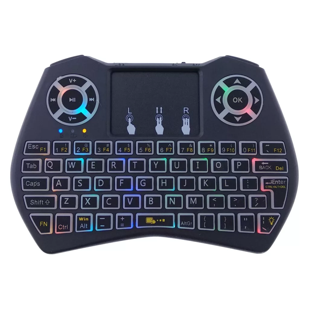 مینی کیبورد بی سیم کدRGB-1031