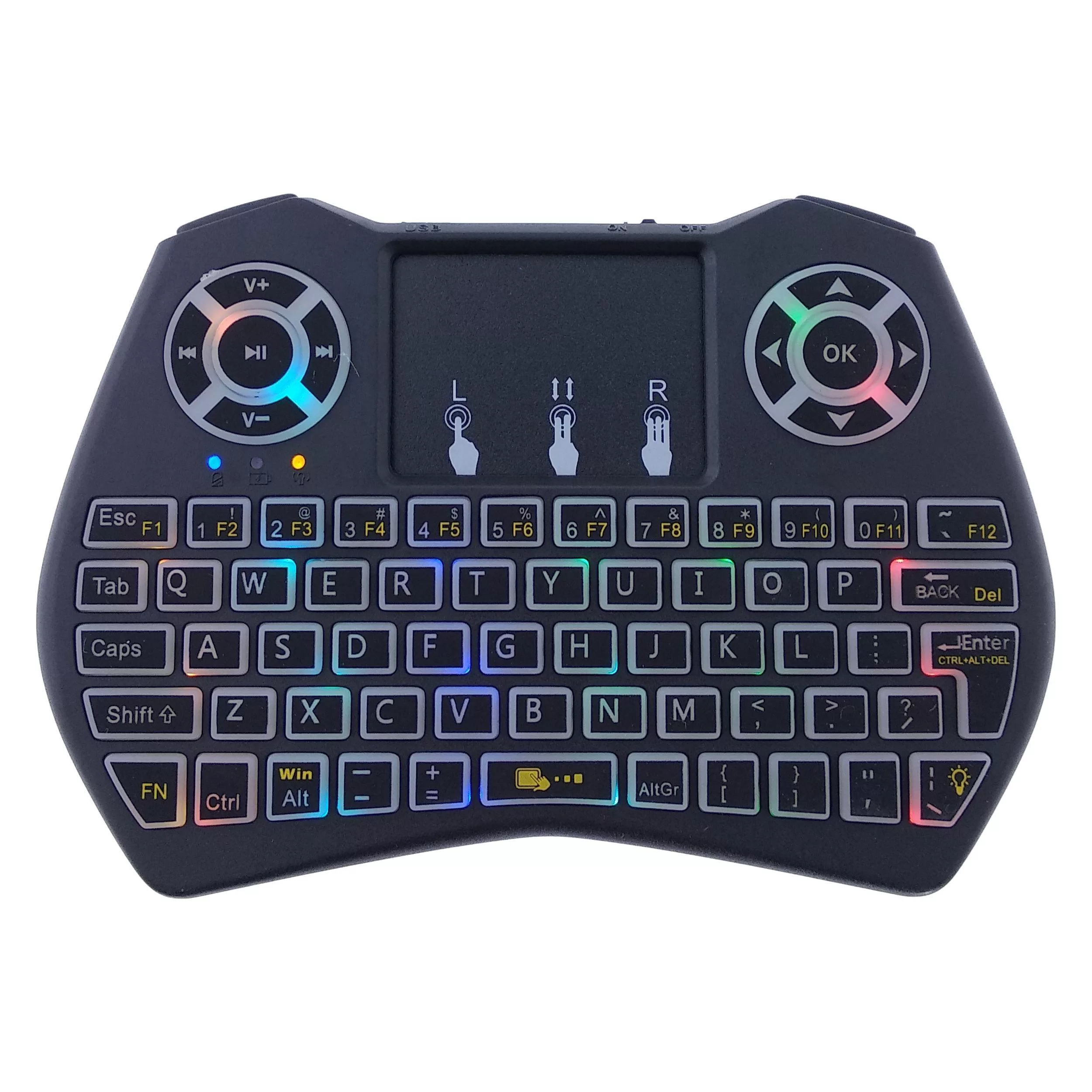 مینی کیبورد بی سیم کدRGB-1031