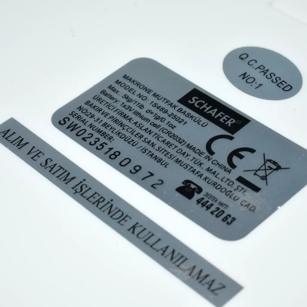 ترازوی آشپزخانه شفر مدل Makrone