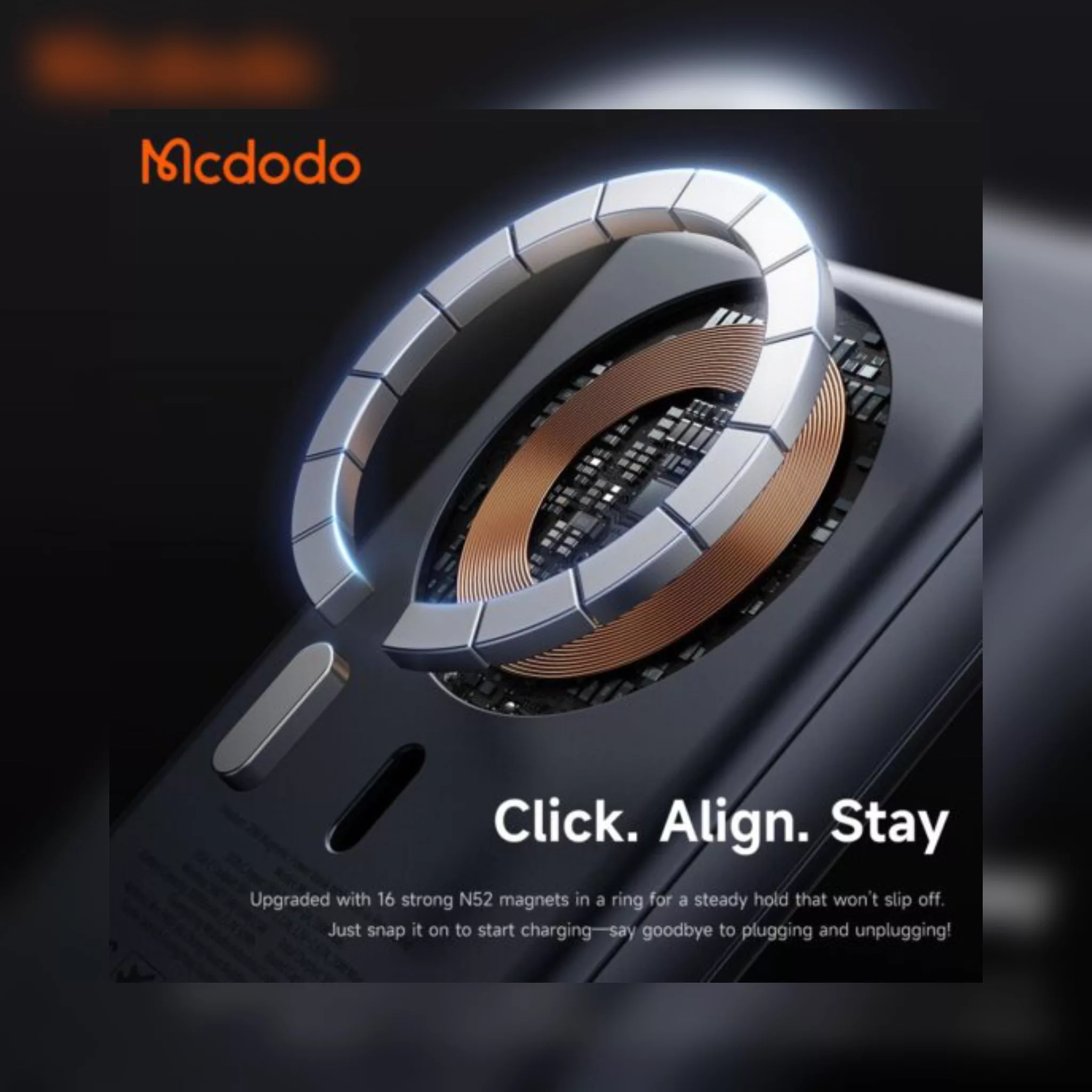 پاور بانک مک دودو مدلmc-873 ظرفیت 10000 میلی آمپرساعت