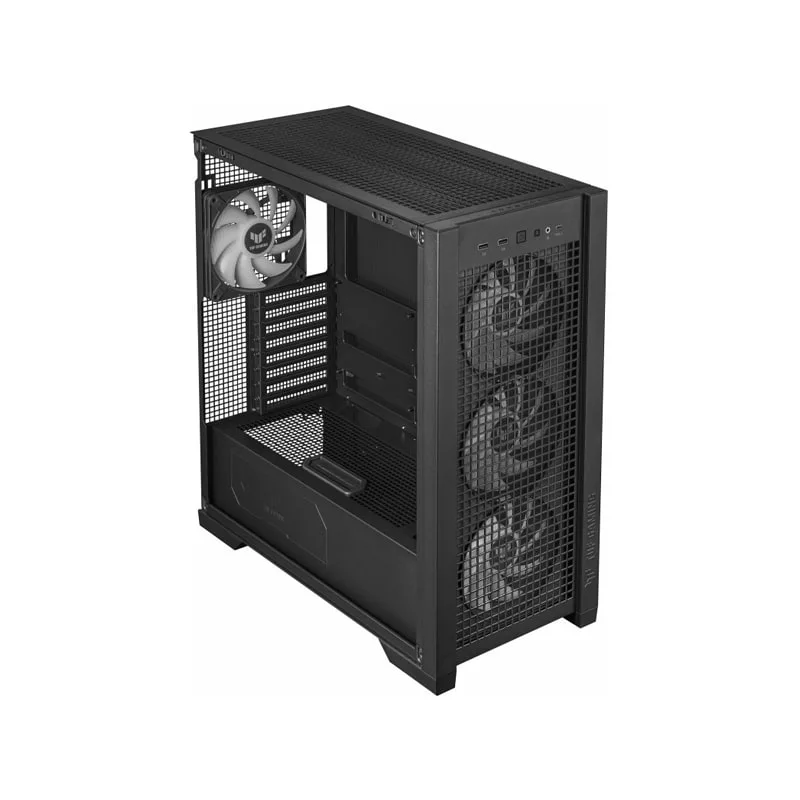 کیس کامپیوتر ایسوس مدل  TUF Gaming GT302 ARGB BK