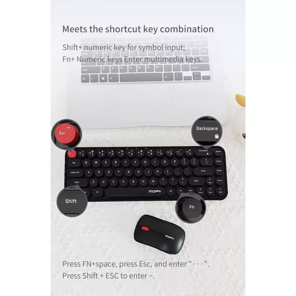 کیبورد و ماوس مافی مدل I bean Pure