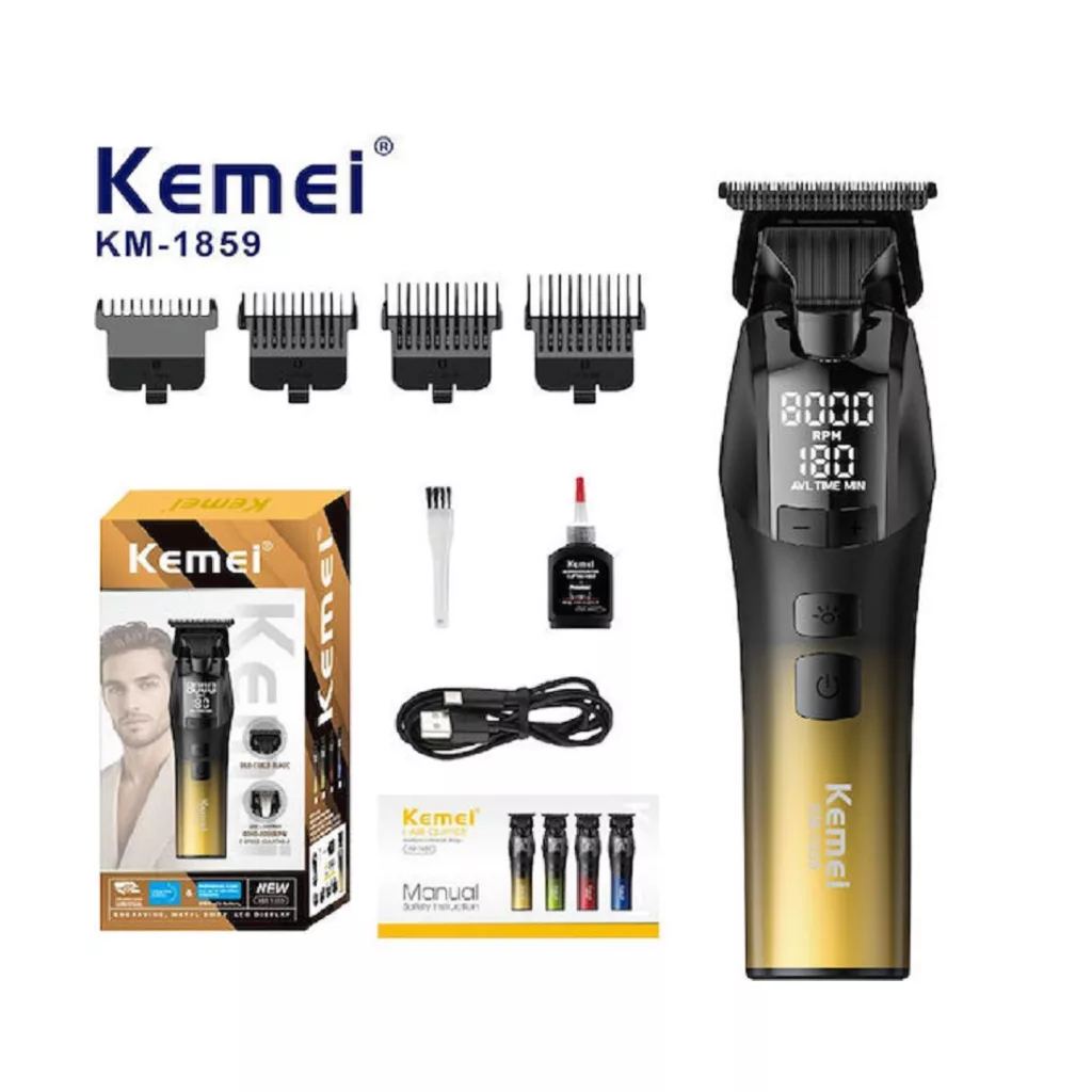 ماشین اصلاح موی صورت شارژی کیمی مدل KM-1859