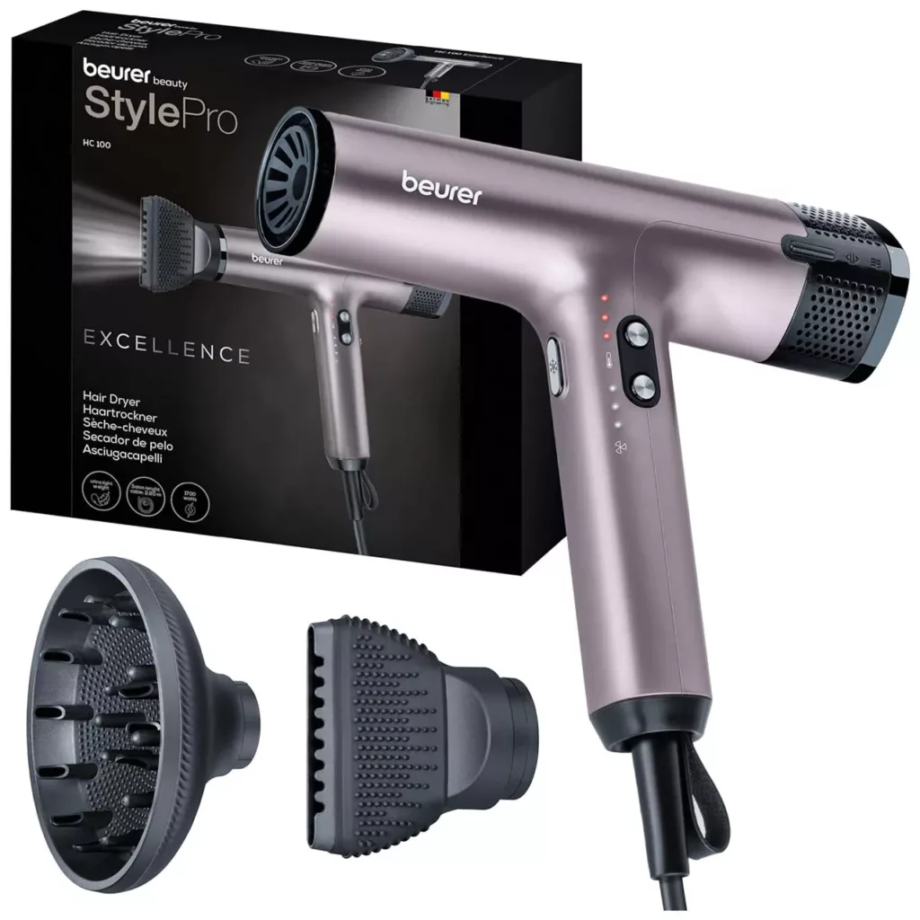 سشوار حرفه‌ای 1700 وات بیورر مدل HC 100