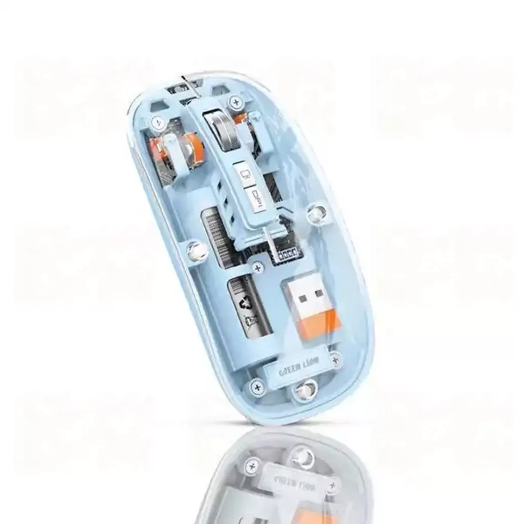 ماوس بی سیم گرین لاین مدل Transparent Mouse Lite