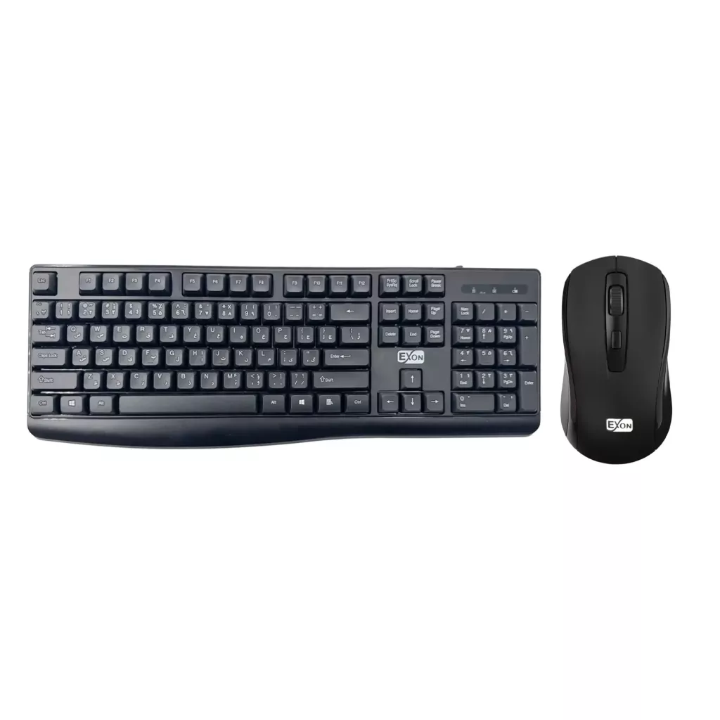 ماوس و کیبورد بی سیم اکسون مدل EX06