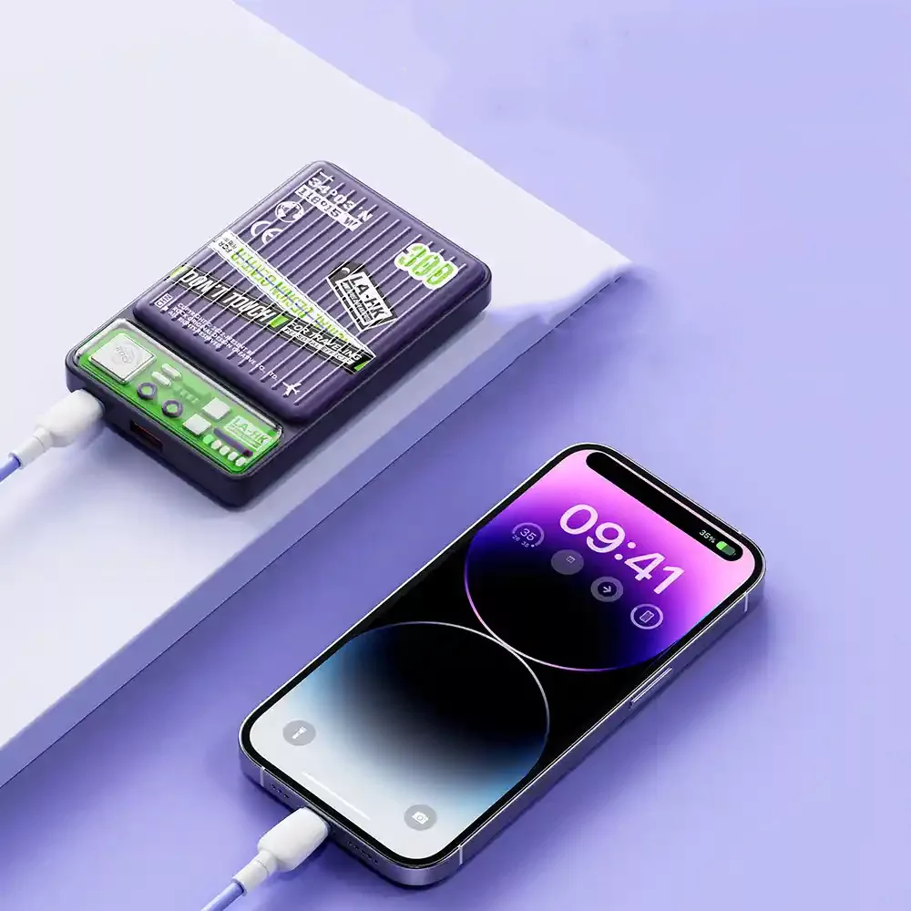 پاوربانک راک مدل S28 ظرفیت 10000 میلی آمپر ساعت