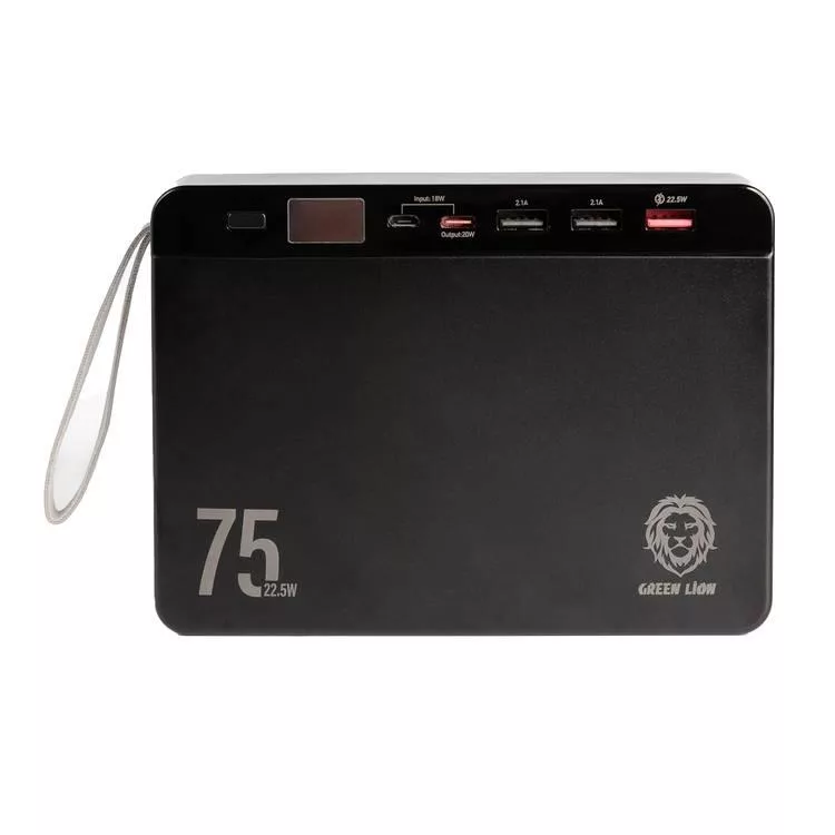 پاور بانک گرین لاین مدل Power Volt ظرفیت 75000 میلی آمپر ساعت