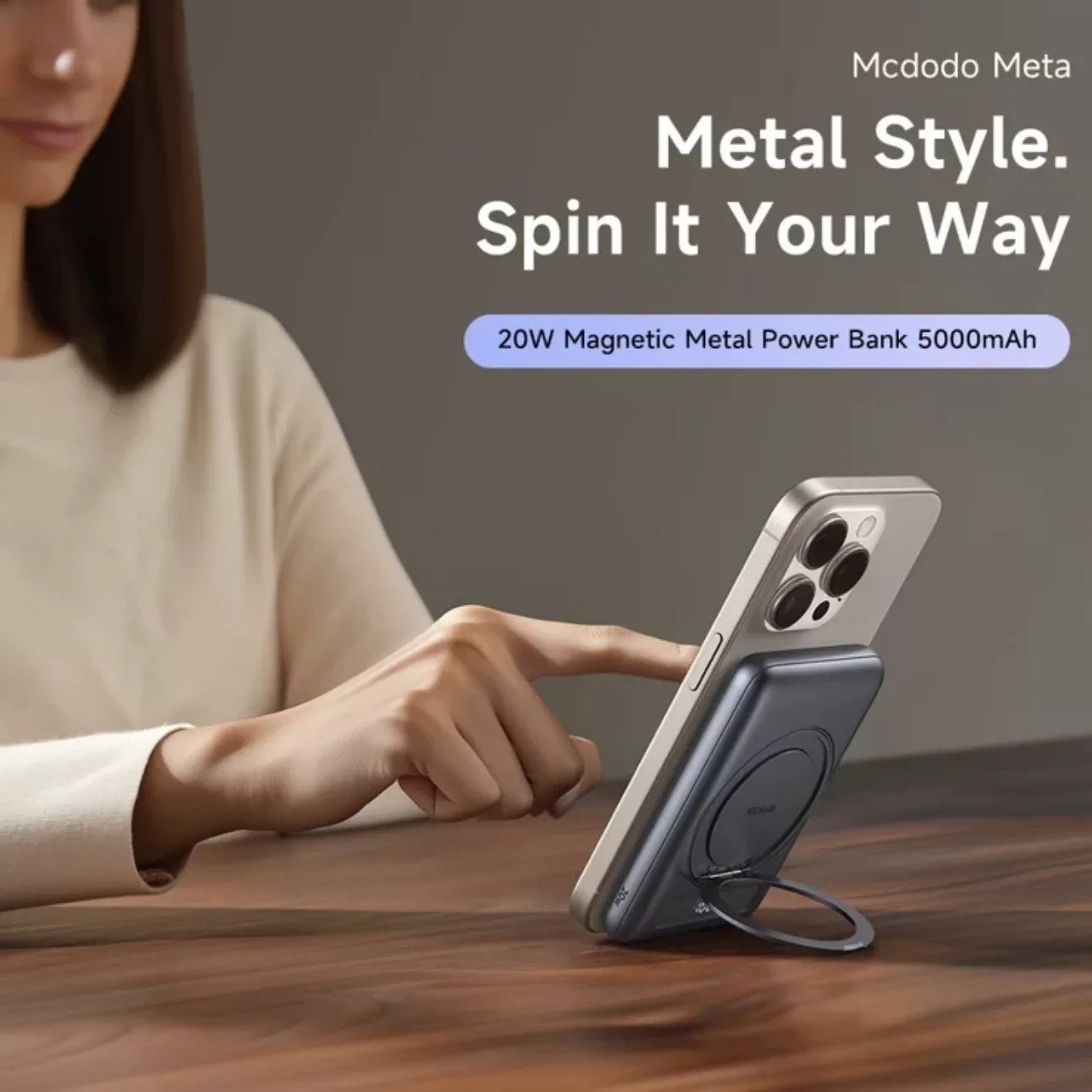 پاوربانک مک دودو مدل MC-836 ظرفیت 5000 میلی آمپر ساعت