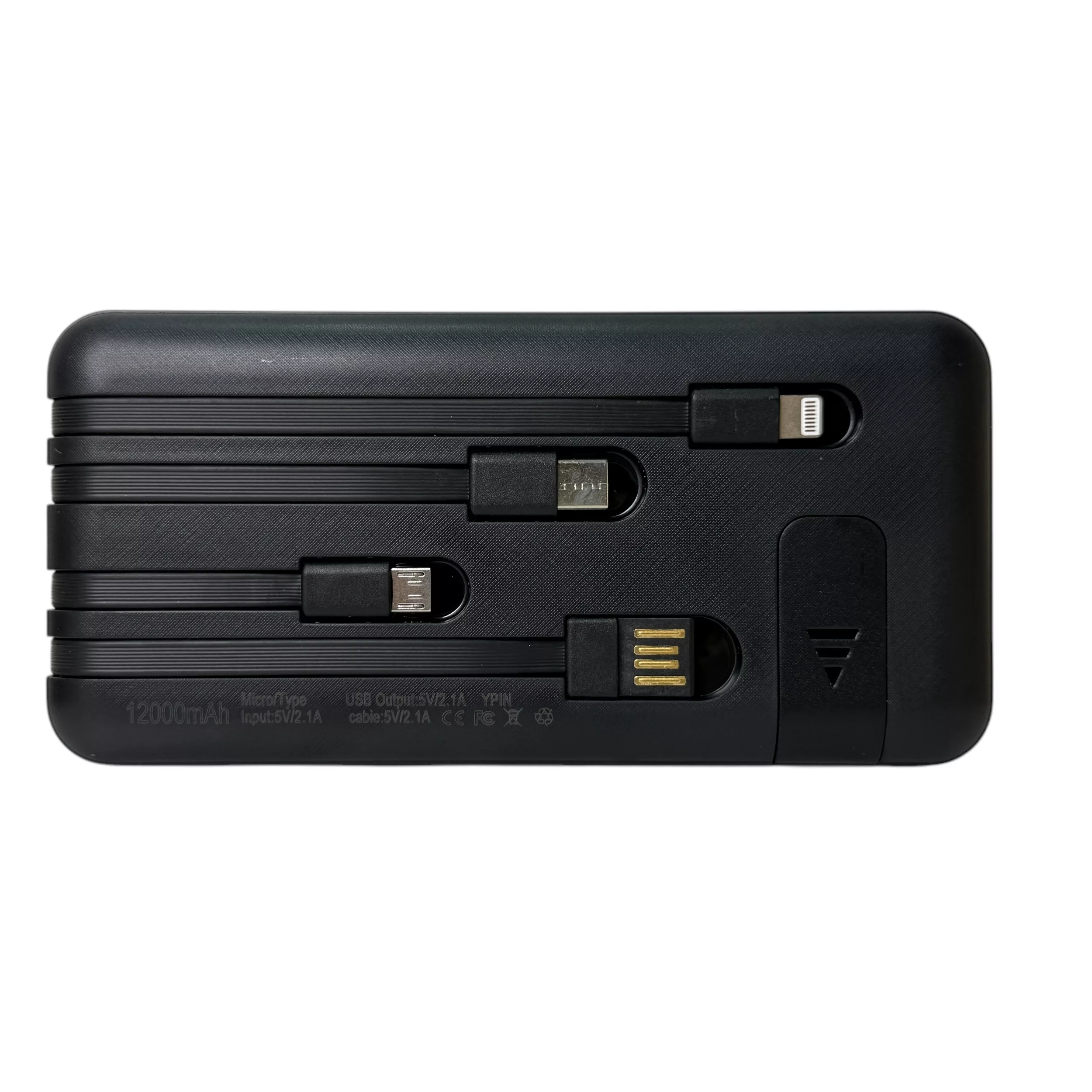 پاوربانک مدل مینیمال ظرفیت 12000 میلی آمپر ساعت