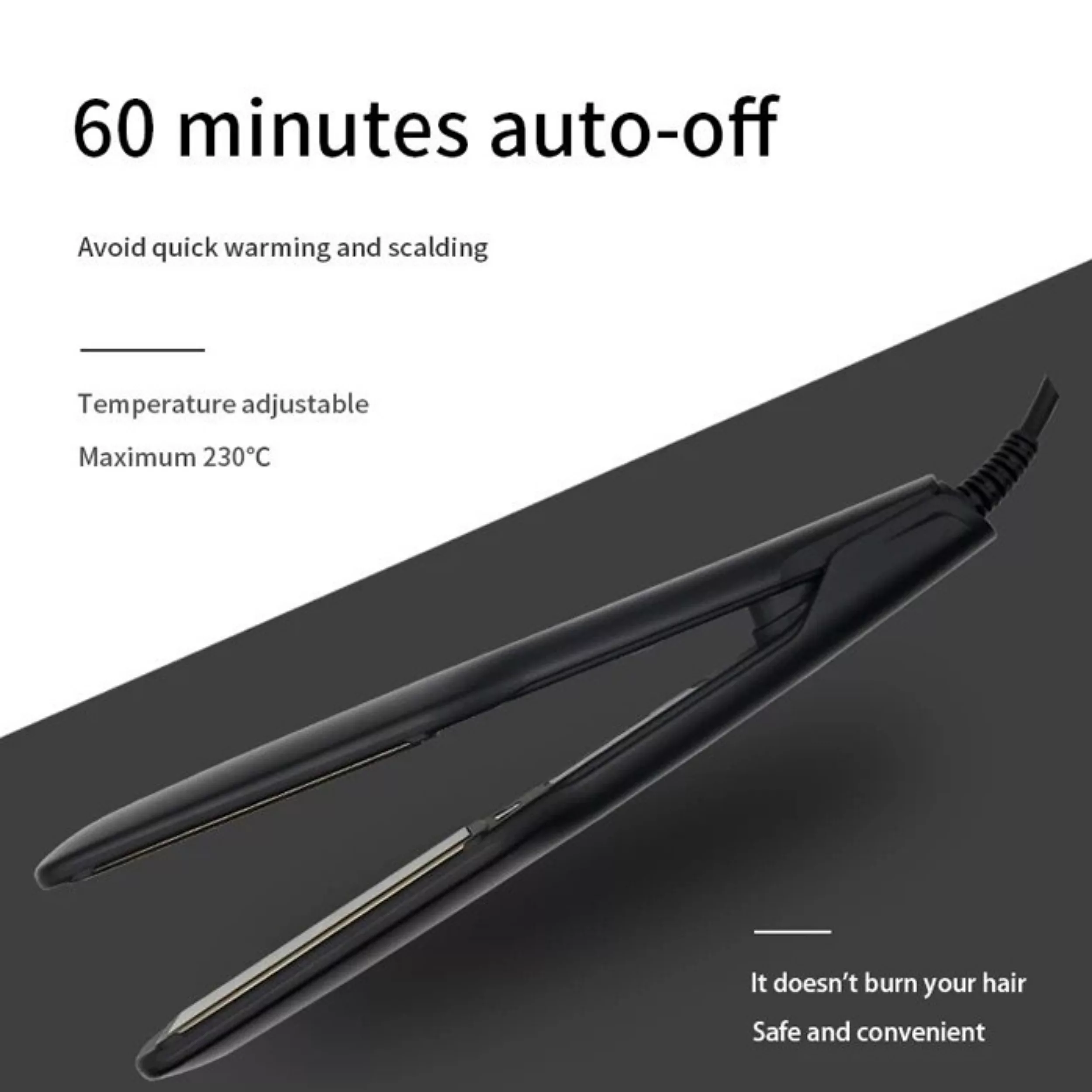 اتو و حالت دهنده ی مو روزیا مدل HR-806