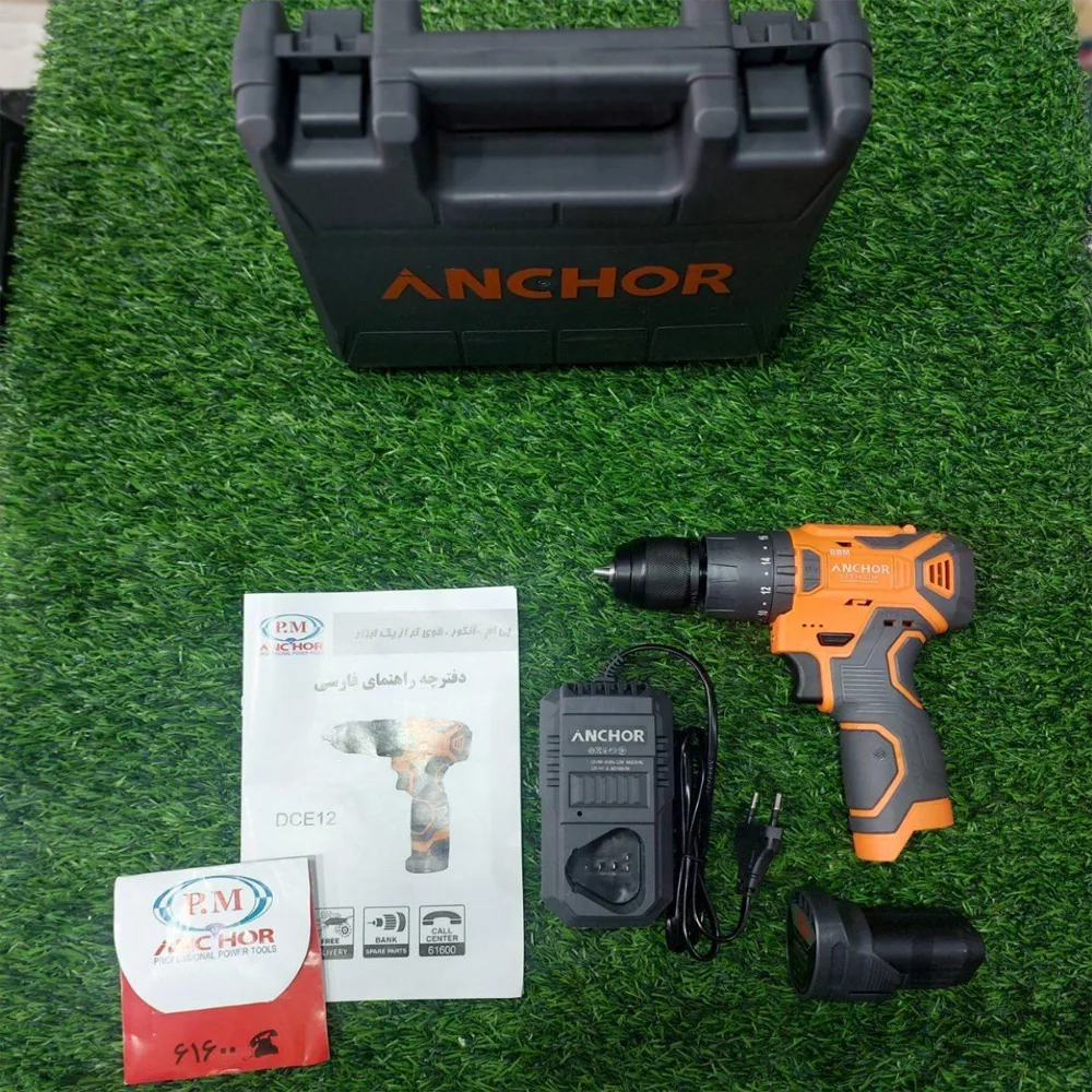 دریل چکشی شارژی آنکور مدل DCE12