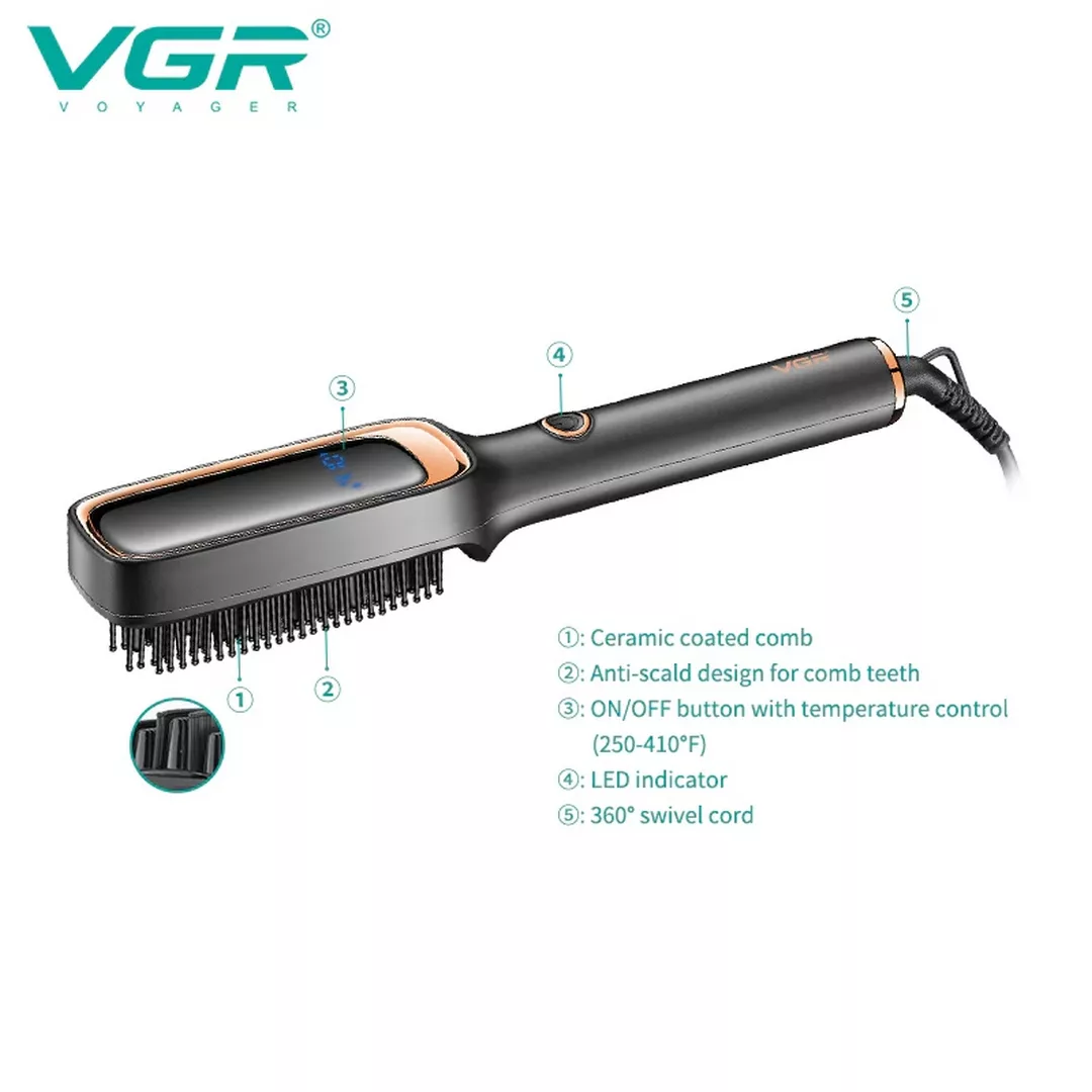 اتو و حالت دهنده ی مو وی جی ار مدل 560