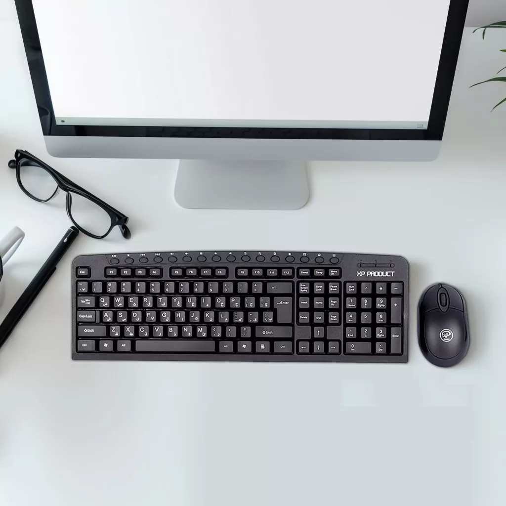 کیبورد و موس ایکس پی-پروداکت مدل 10600H، سوئیچ ممبران، Full-size