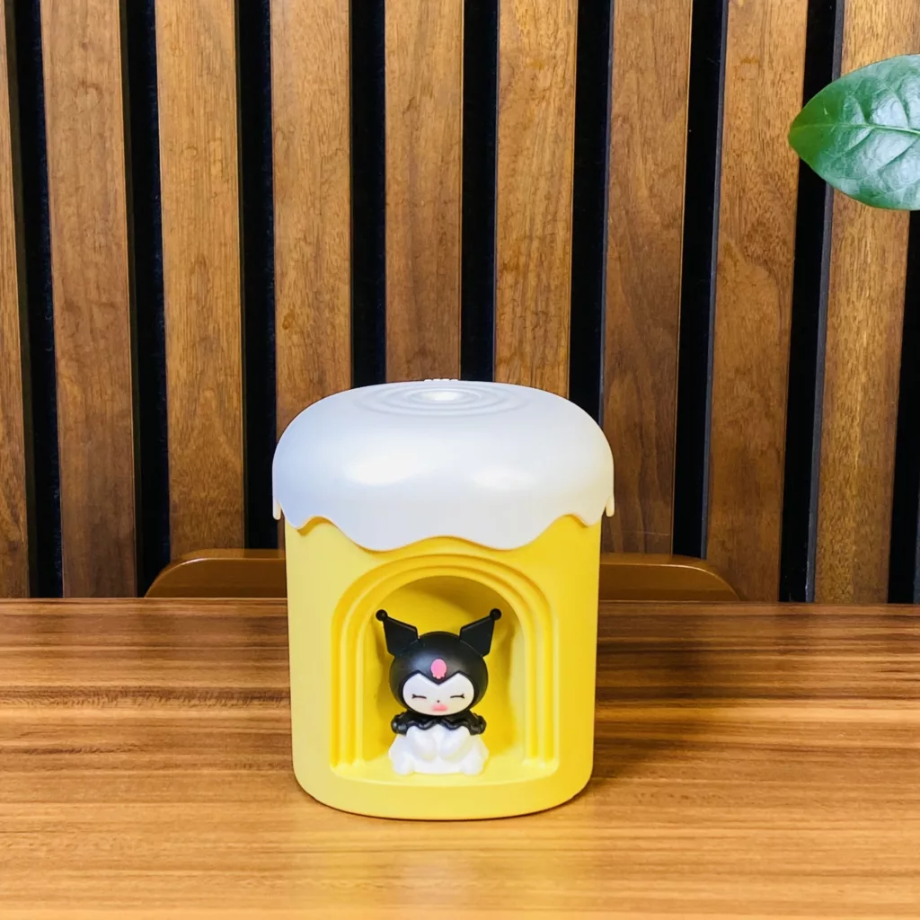 دستگاه بخور و رطوبت ساز سرد مدل عروسک کرومی چراغ دار