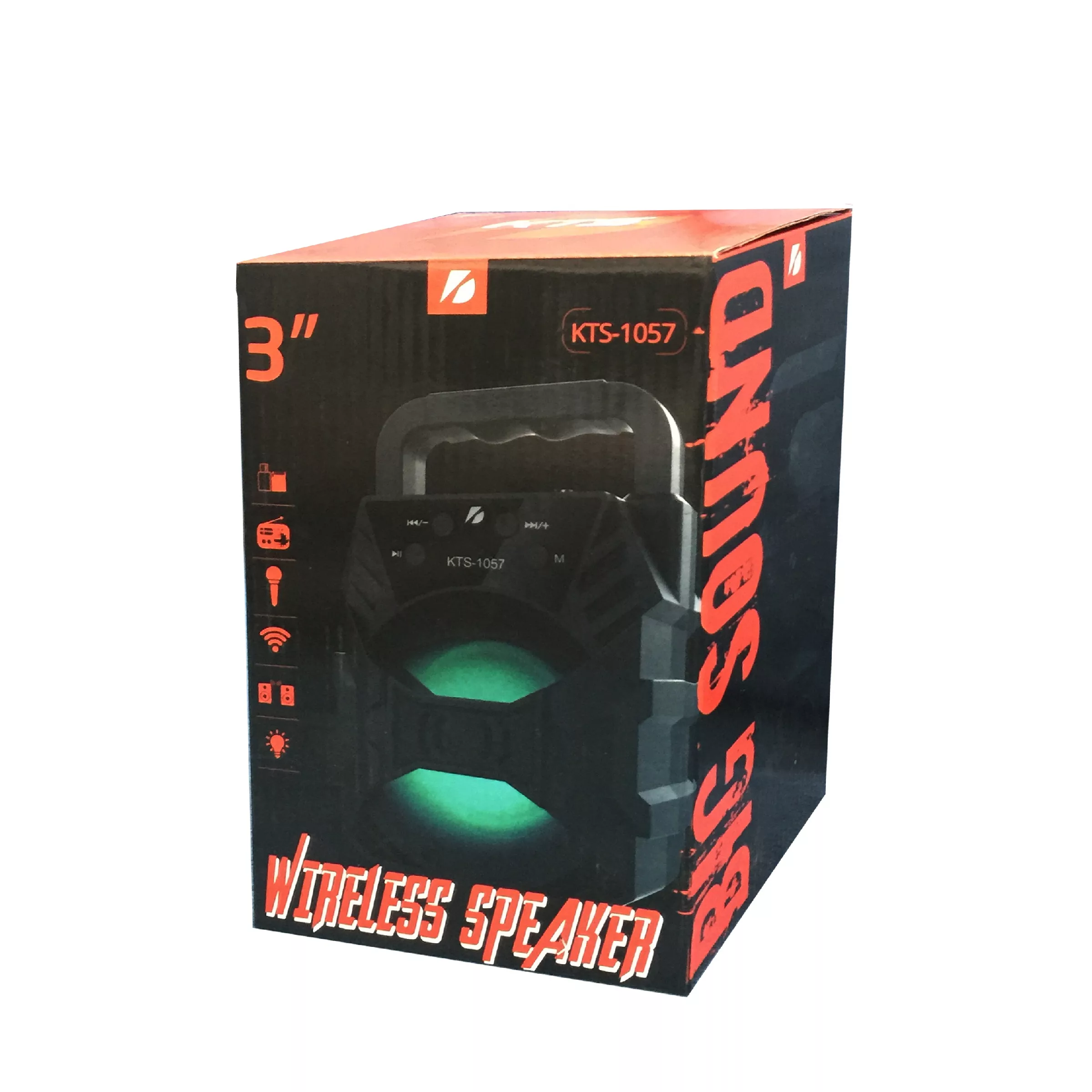 اسپیکر بلوتوثی قابل حمل کی تی اس مدل 1057