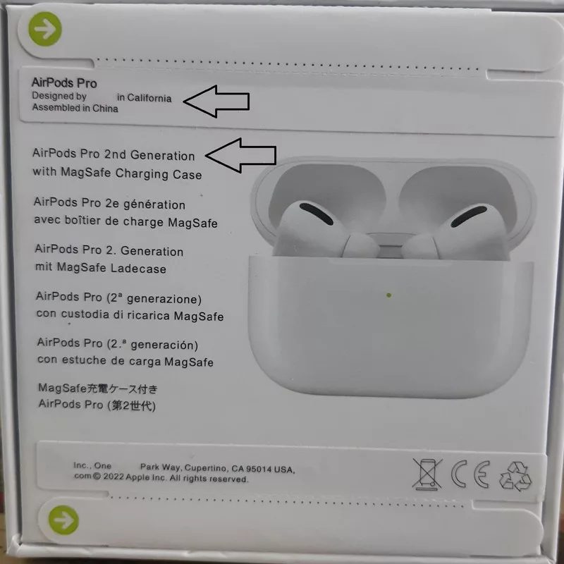 هدست بلوتوثی مدل Airpods Pro 2