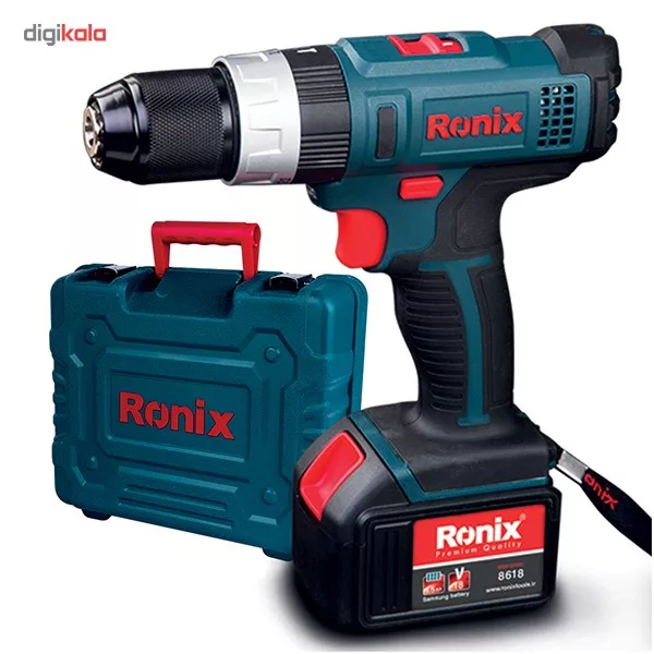 دریل پیچ گوشتی چکشی رونیکس مدل 8618