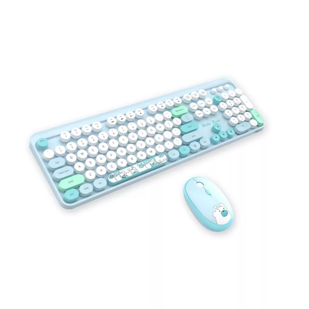 کیبورد و ماوس بی سیم گیزر مدل Hello Bear
