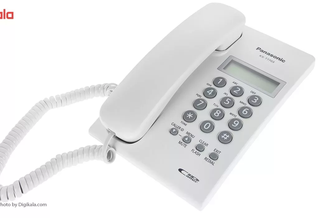تلفن با سیم پاناسونیک مدل KX-T7703X