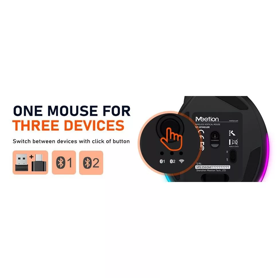 ماوس بی سیم میشن مدل BTM010R