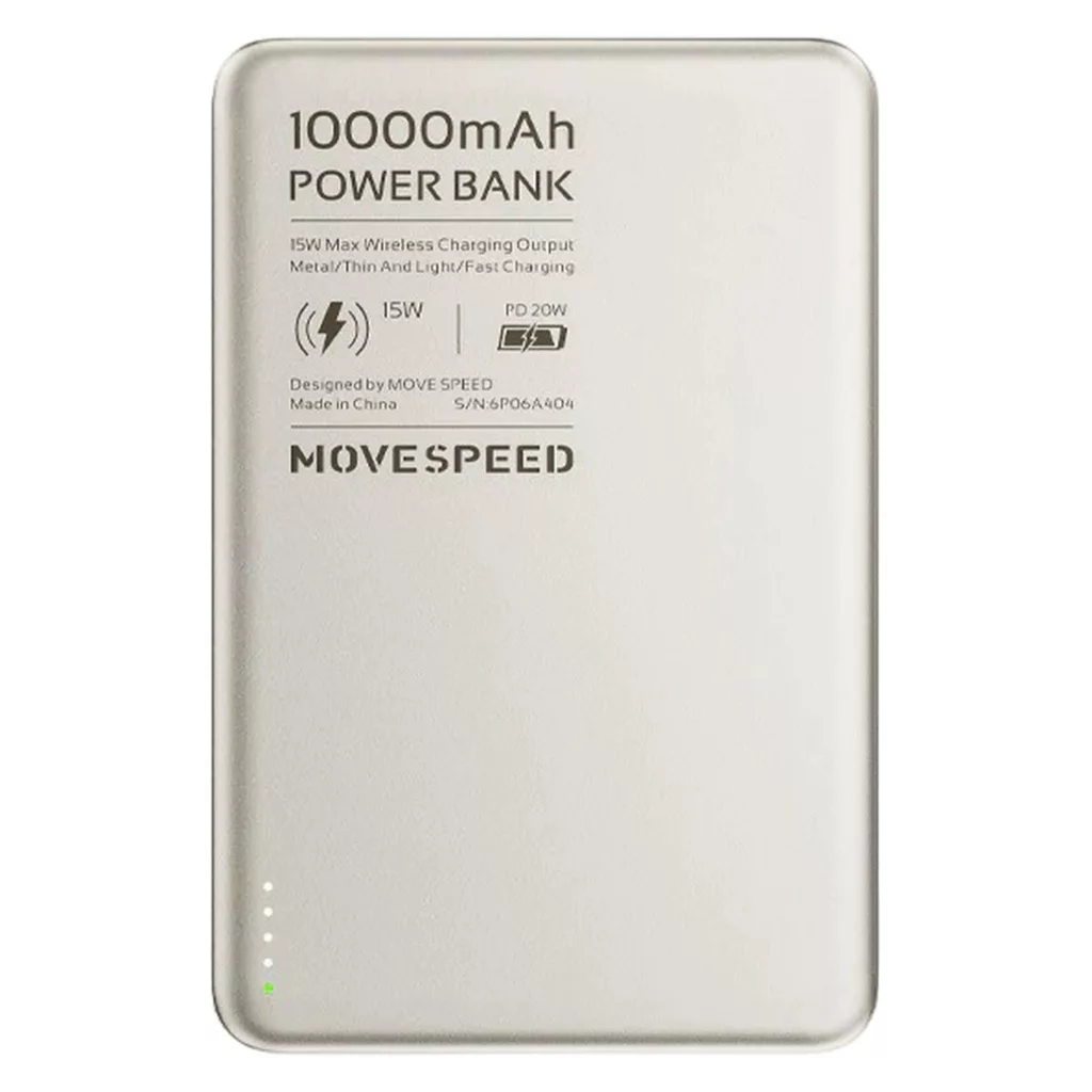 پاوربانک موو اسپید مدل S10 ظرفیت 10000 میلی آمپر ساعت